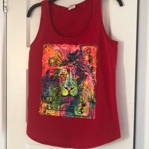 Red Lion Tank Top